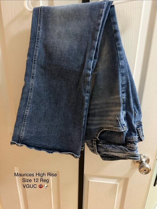 Maurices Denim - 2 Pair Maurices High Rise Jeans